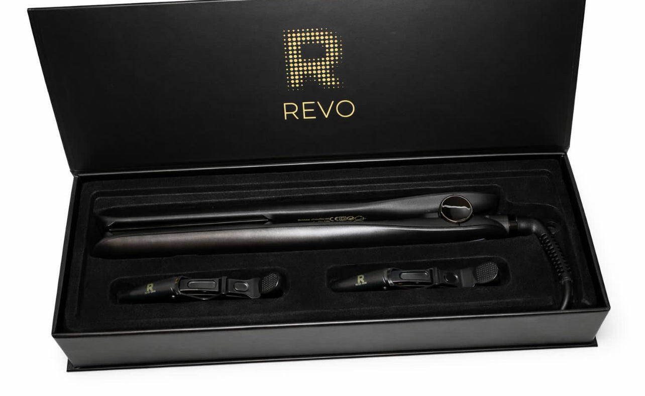 Lisseur professionnel Revo en pierre de Tourmaline+